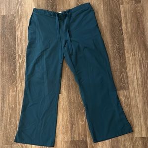 Ave Caribbean Blue scrub bottoms